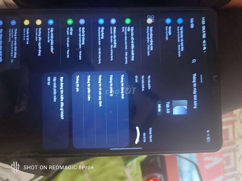 Samsung Tab A9 Đen Đã sử dụng. Mua bán Máy tính bảng tại Huyện Châu Đức Bà Rịa - Vũng Tàu được đăng bởi Vô Tri hình 1