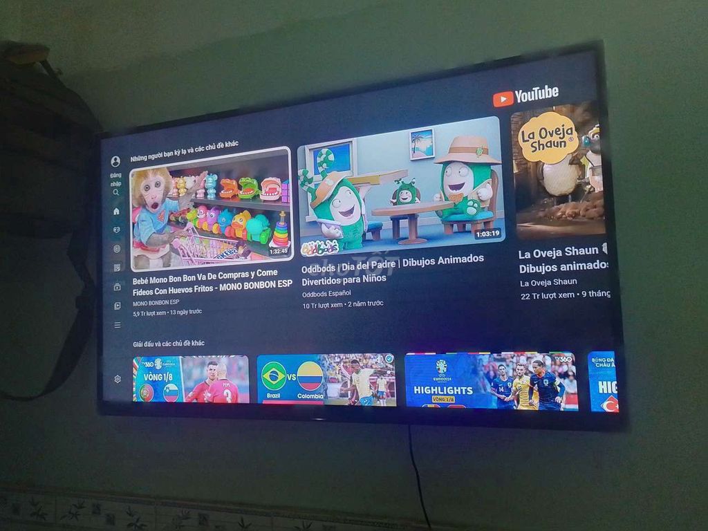 Trả trọ tl tivi Sony 43in +smart box wifi. Mua bán Tivi, Âm thanh tại Thành phố Thuận An Bình Dương được đăng bởi Lưu  hình 1
