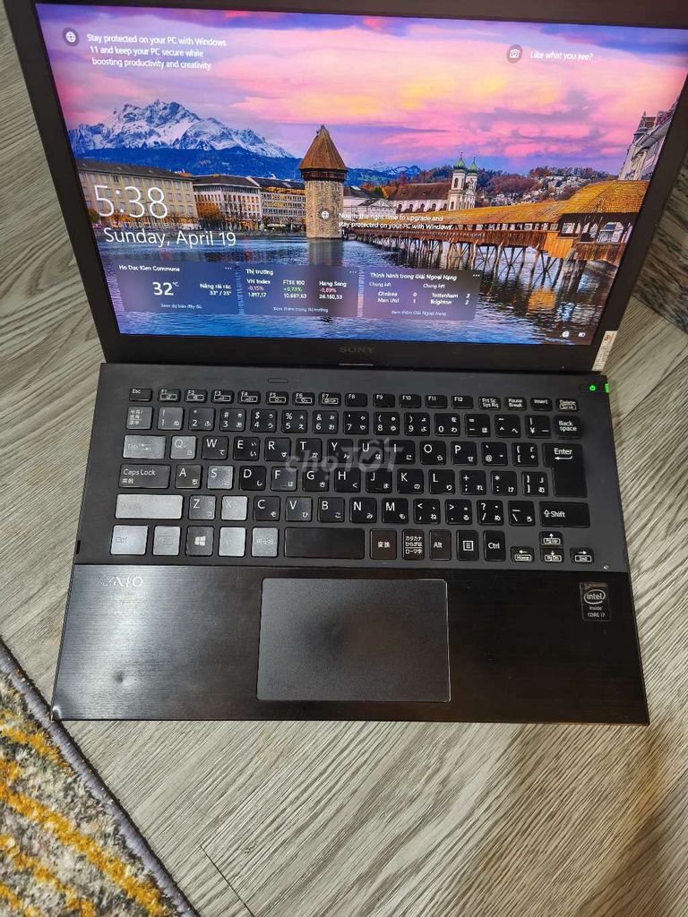 Sony SVP 13 Pro i7 8GB/128GB 13 inch Đen. Mua bán Laptop tại Quận Bình Thuỷ Cần Thơ được đăng bởi in3d hình 1