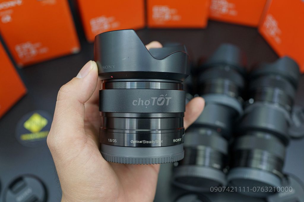 Lens Sony SEL 50F1.8 đẹp fullbox