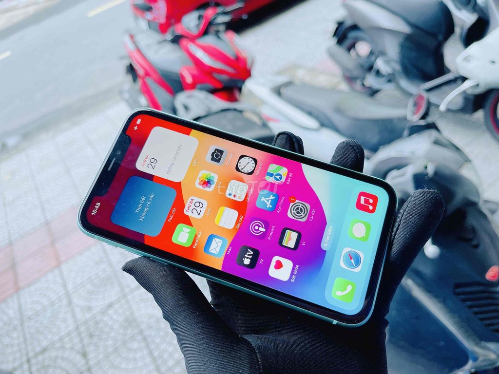 iPhone 11 64G Quốc tế pin new 100% có Góp ICLOUD. Mua bán Điện thoại tại Quận Hải Châu Đà Nẵng được đăng bởi Hoàng Anh Tuấn hình 1