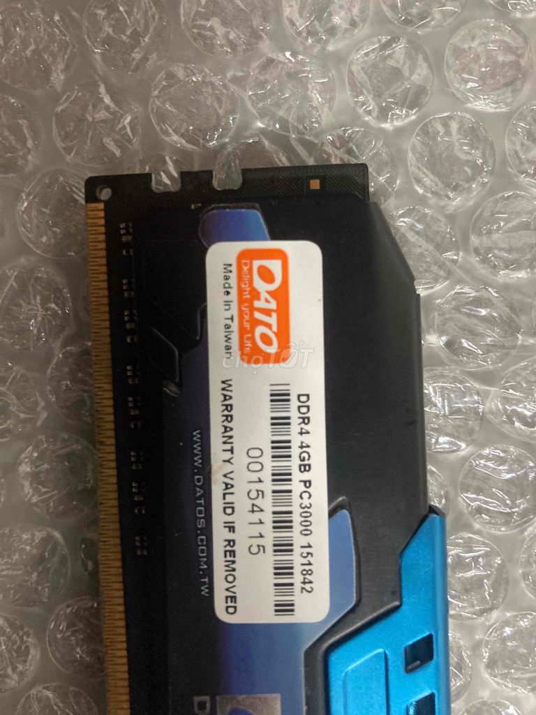 Dư thanh Ram 4gb như hình. Mua bán Linh kiện (RAM, Card...) tại Huyện Yên Mô Ninh Bình được đăng bởi Trần Đức Phước hình 1