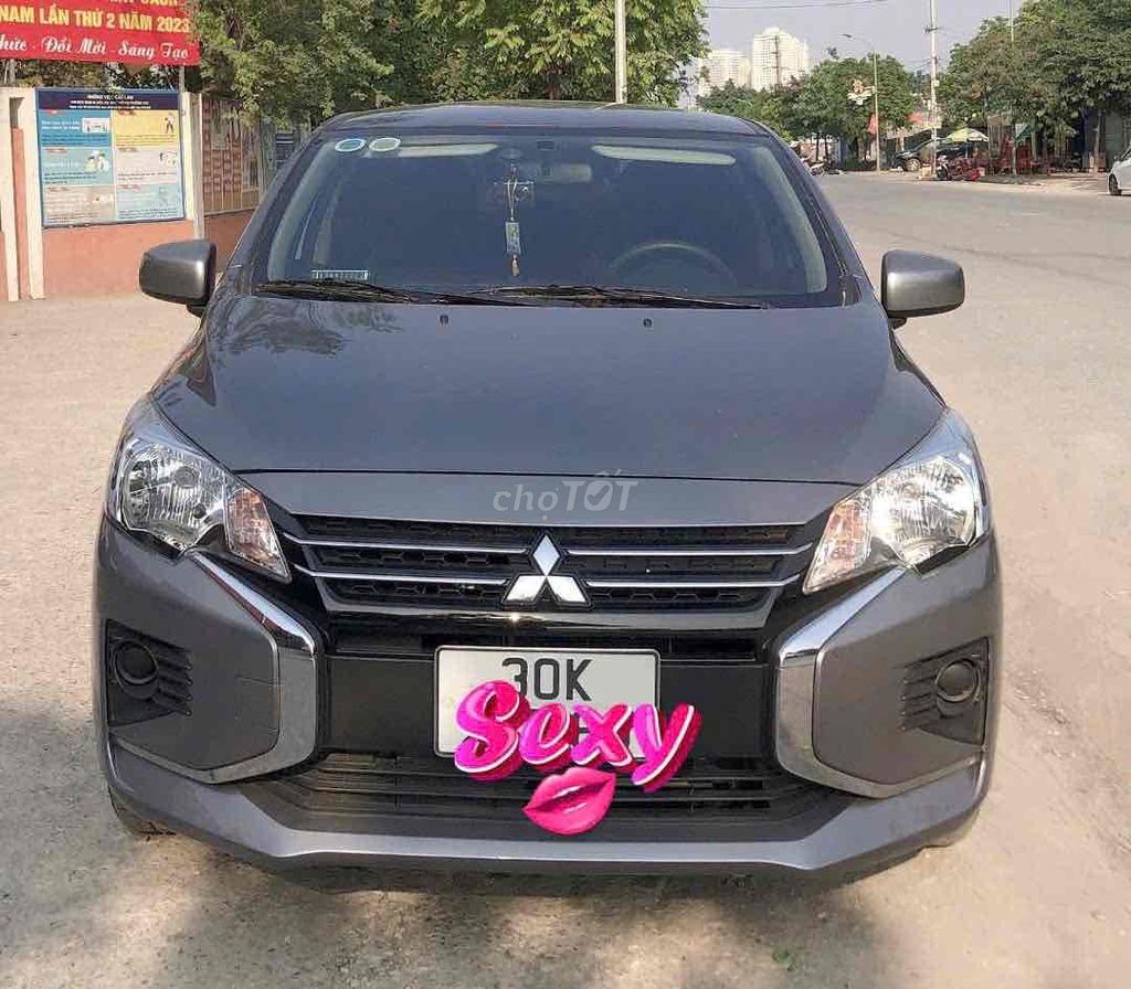 Mitsubishi Attrage 2021 Số Sàn, Nhập Thái, Màu Xám. Mua bán Ô tô tại Quận Nam Từ Liêm Hà Nội được đăng bởi nguyễn thành công hình 1