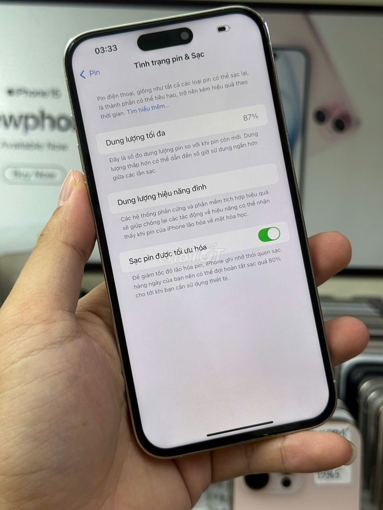 ✅Iphone 14 pro max quốc tế 1tb thay màn 120hz. Mua bán Điện thoại tại Quận Thanh Xuân Hà Nội được đăng bởi Thành Vũ Mobile hình 5