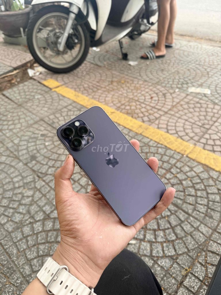 Apple iPhone 14 Pro Max 128GB Tím. Mua bán Điện thoại tại Quận Ngũ Hành Sơn Đà Nẵng được đăng bởi Nghĩa  hình 1