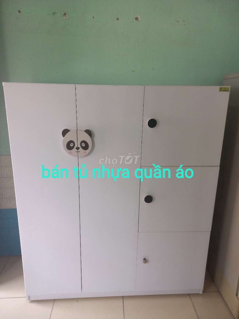 Tủ quần áo nhựa trắng 1m2x1m Mới. Mua bán Tủ, kệ gia đình tại Quận Cẩm Lệ Đà Nẵng được đăng bởi duy mạnh hình 1