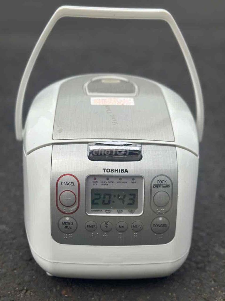 Nồi cơm điện tử Toshiba Trắng. Mua bán Bếp, lò, đồ điện nhà bếp tại Thành phố Buôn Ma Thuột Đắk Lắk được đăng bởi Nguyễn Duy hình 1