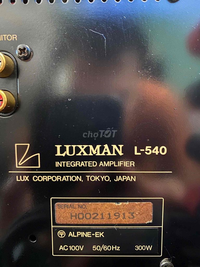 Amply Luxman L-540, 300w, Còn Denon sansui Bose AR. Mua bán Tivi, Âm thanh tại Thành phố Thủ Đức Tp Hồ Chí Minh được đăng bởi Âm Thanh Tu hình 5