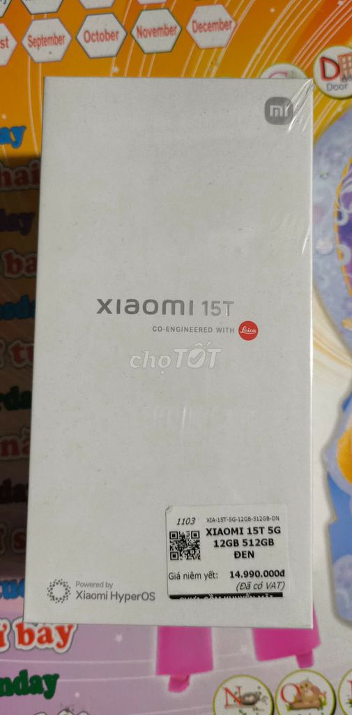 Xiaomi 15T 5G 512GB Đen Like New. Mua bán Điện thoại tại Thành phố Thủ Đức Tp Hồ Chí Minh được đăng bởi Tài Vũ hình 1