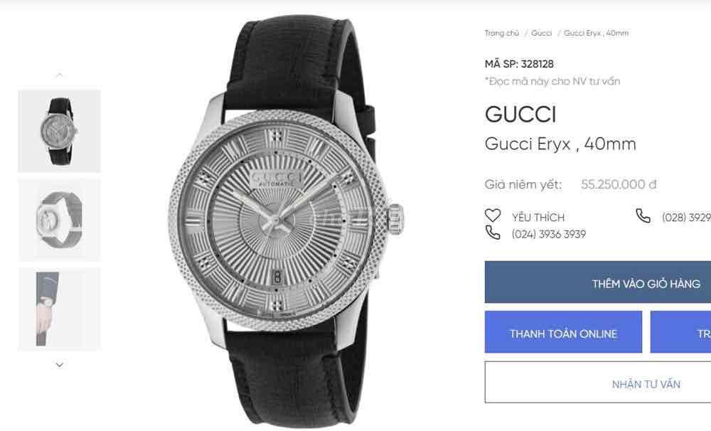 ĐH Nam: Gucci G-Timeless Siêu Lướt Như Mới Fullbox. Mua bán Đồng hồ tại Thành phố Thủ Đức Tp Hồ Chí Minh được đăng bởi Đồng Hồ Chính Hãng  hình 6