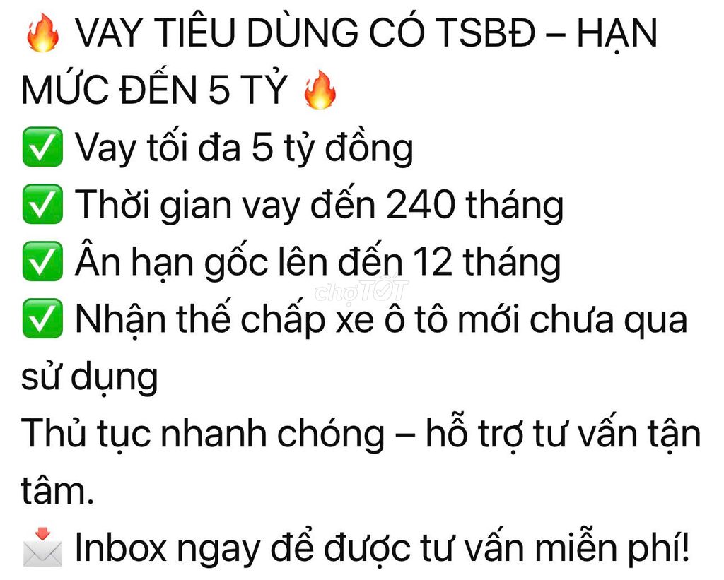 Dịch vụ vay tiêu dùng Xe ô tô mới. Dịch vụ tại Quận 10 Tp Hồ Chí Minh được đăng bởi Huy Tran hình 1