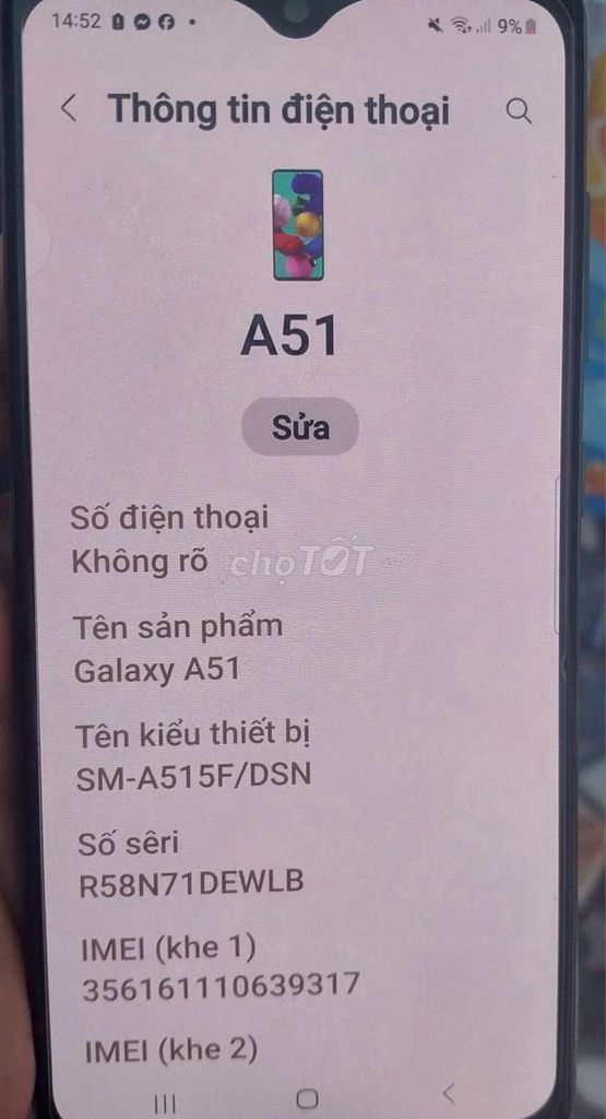 Samsung Galaxy A51 Xanh ngọc. Mua bán Điện thoại tại Quận Gò Vấp Tp Hồ Chí Minh được đăng bởi phương hình 1