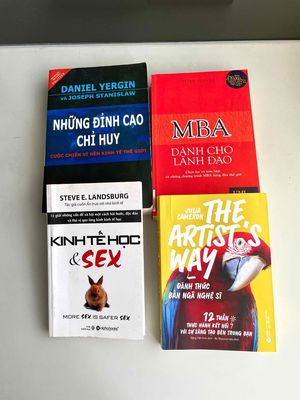 thanh lý 4 cuốn sách về kinh doanh với giá rẻ. Mua bán Sách tại Quận Tân Bình Tp Hồ Chí Minh được đăng bởi Tên chưa cung cấp