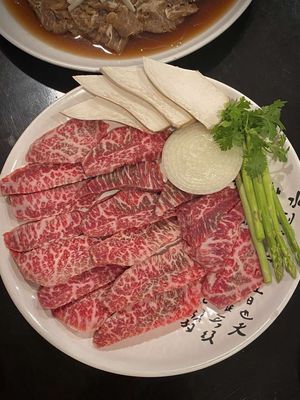 Kkot sal Thăn bò nướng: Món thịt nướng(Hàn Quốc)