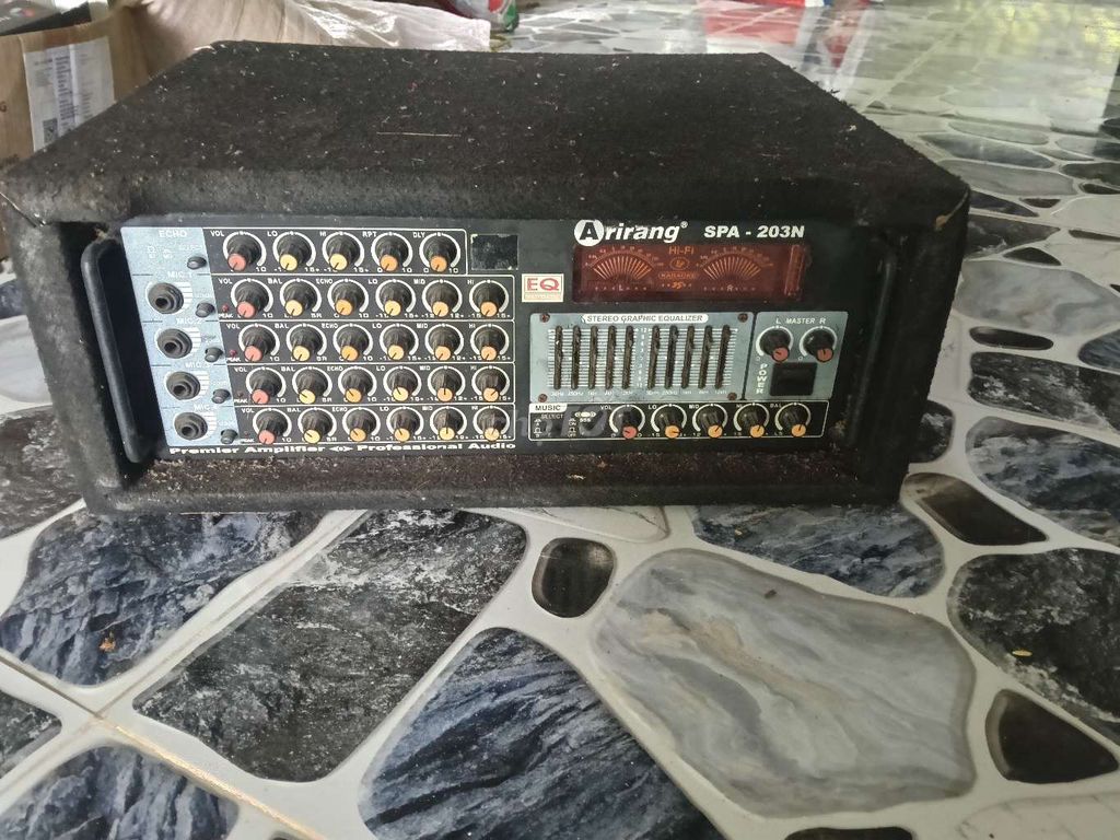 Amply karaoke Arirang SPA-203N Đen Đã sử dụng. Mua bán Tivi, Âm thanh tại Huyện Vĩnh Thạnh Cần Thơ được đăng bởi Pham Anh Tuan hình 1