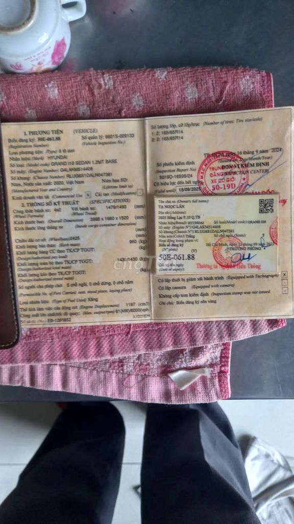 2020 Grand 1.2 MT Base - 100000 km. Mua bán Ô tô tại Quận Bình Tân Tp Hồ Chí Minh được đăng bởi Chú Năm hình 5