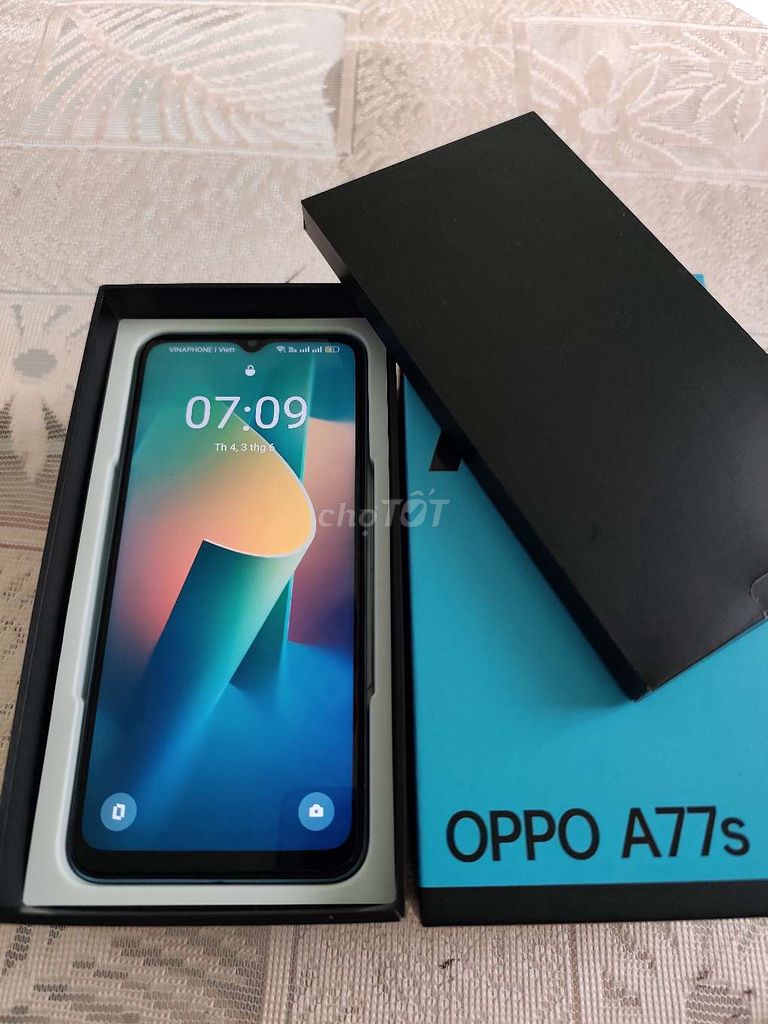 Oppo A77s 8GB/128GB Xanh. Mua bán Điện thoại tại Thành phố Qui Nhơn Bình Định được đăng bởi Hoàng Nguyễn hình 1