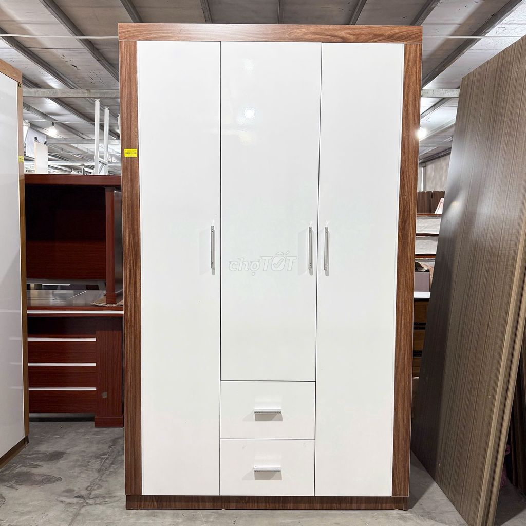 Tủ quần áo 3 cánh ĐẬM 6089 (Hàng MỚI 100%). Mua bán Tủ, kệ gia đình tại Quận Cẩm Lệ Đà Nẵng được đăng bởi Huỳnh Hà  hình 1