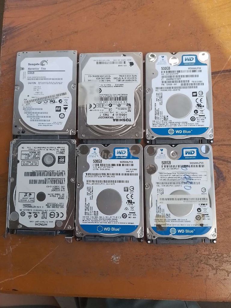 Ổ cứng HDD 500GB 2.5. Mua bán Linh kiện (RAM, Card...) tại Huyện Vũng Liêm Vĩnh Long được đăng bởi nguyễn thành thi hình 1