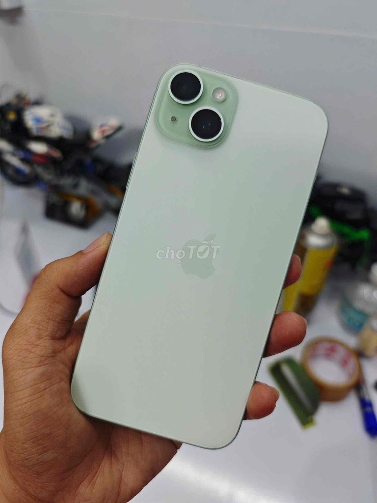 Iphone 15 Plus Xanh Green Pin 86 VN Zin ốc