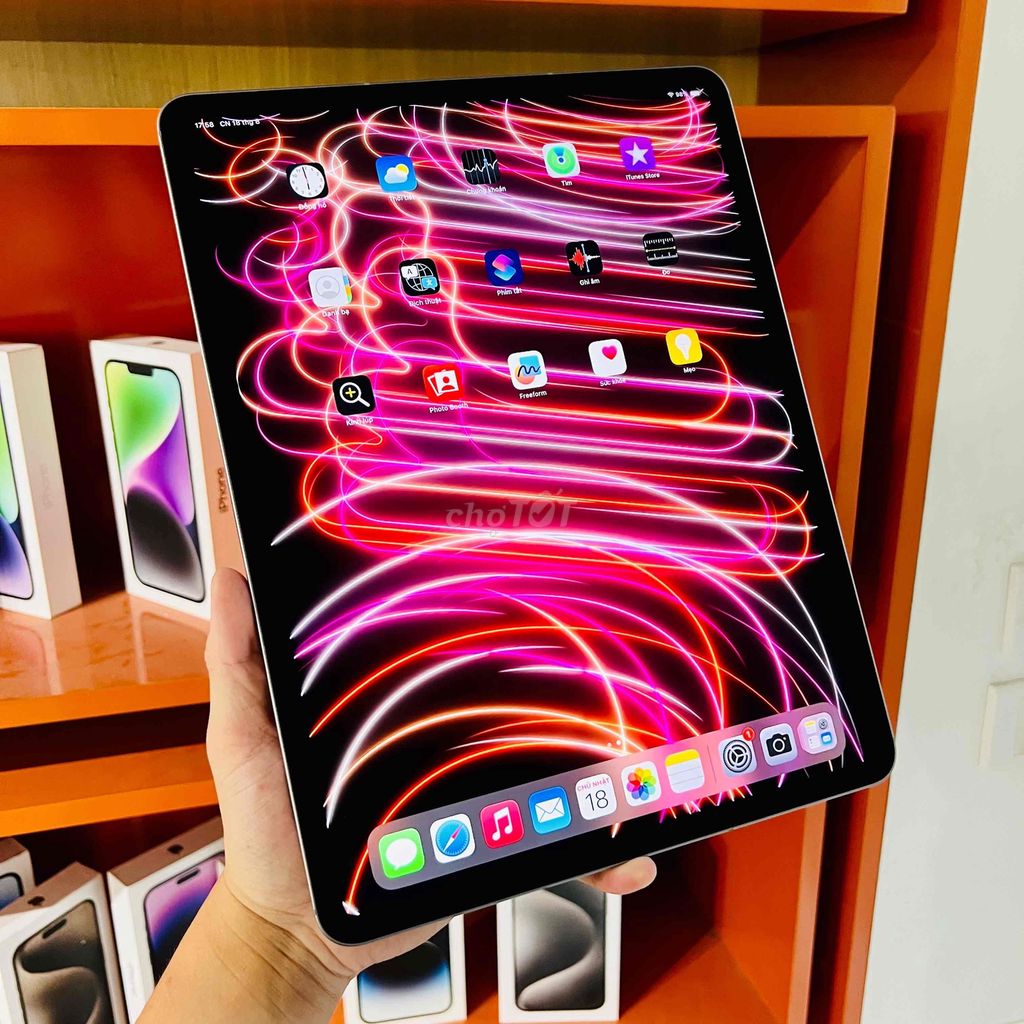 ipad pro 12.9 m2 gray 512 wifi 5g sạc ít pin 100