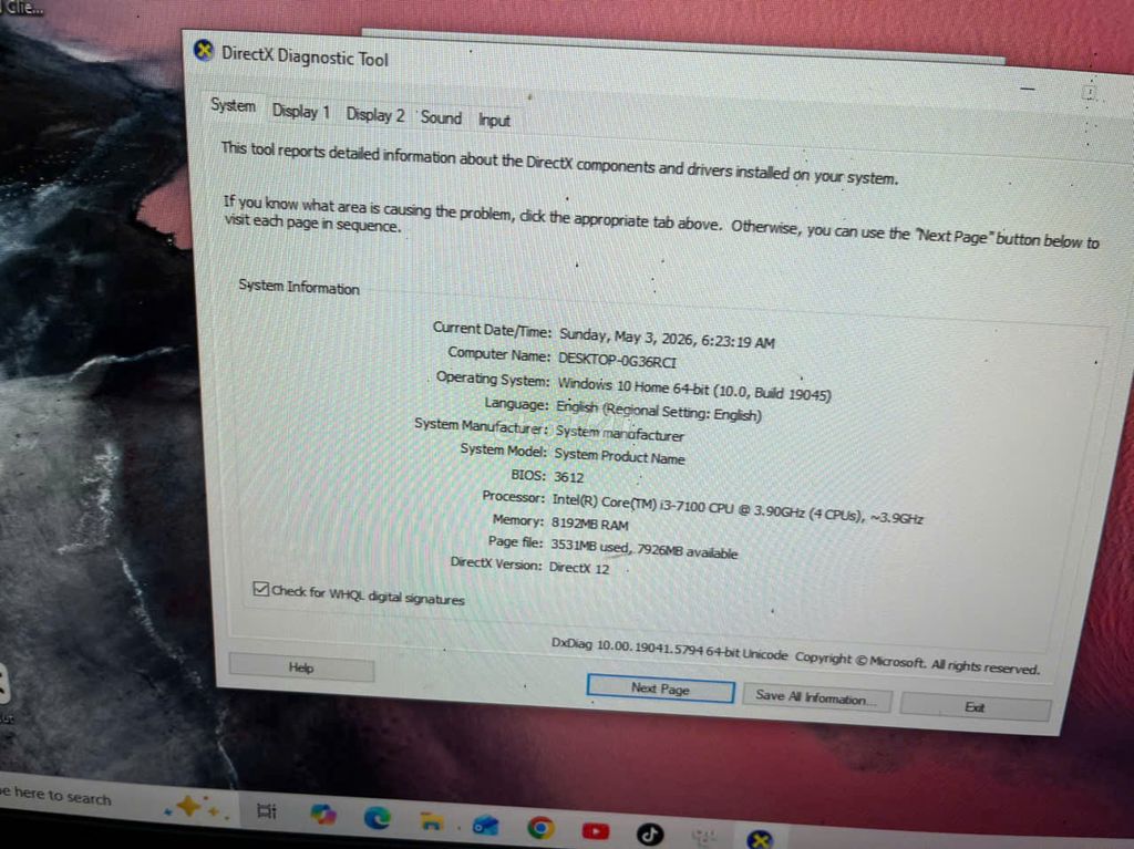 Asus Core i3-7100 19 inch. Mua bán Máy tính để bàn tại Huyện Đất Đỏ Bà Rịa - Vũng Tàu được đăng bởi òiphước an hình 1