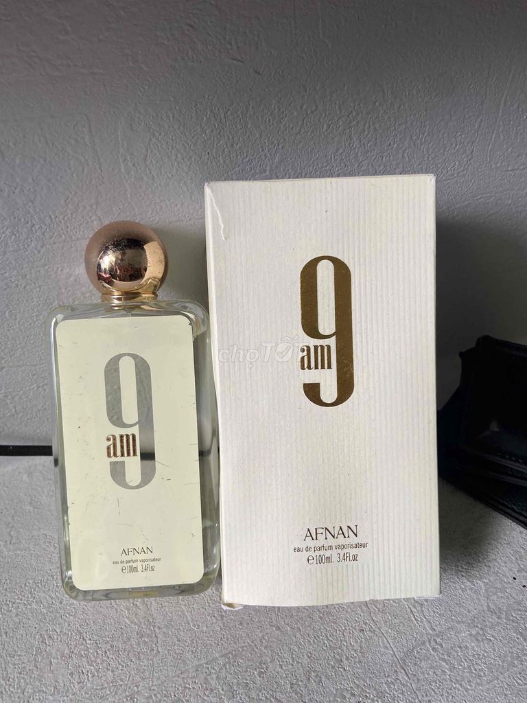 Nước hoa AFNAN 9 AM 100ml. Mua bán Nước hoa tại Quận 1 Tp Hồ Chí Minh được đăng bởi Tin Do hình 1