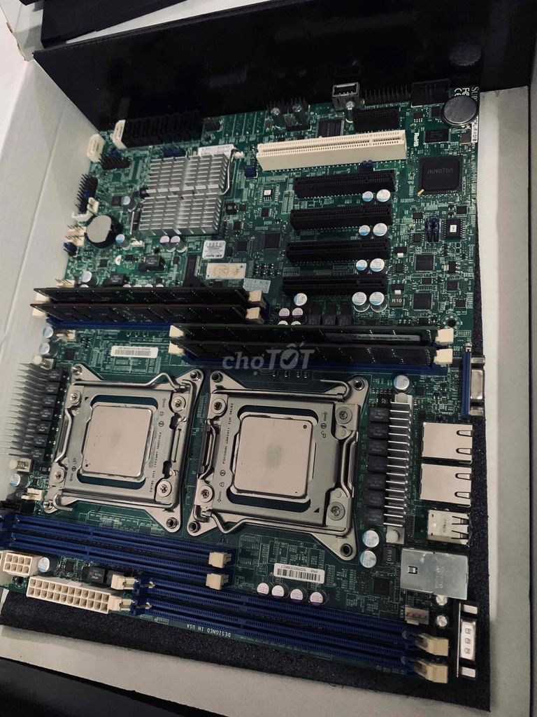 Mainboard X79 Dual Xeon DDR3 32GB. Mua bán Linh kiện (RAM, Card...) tại Thành phố Kon Tum Kon Tum được đăng bởi Tuấn Nguyễn Vũ hình 1