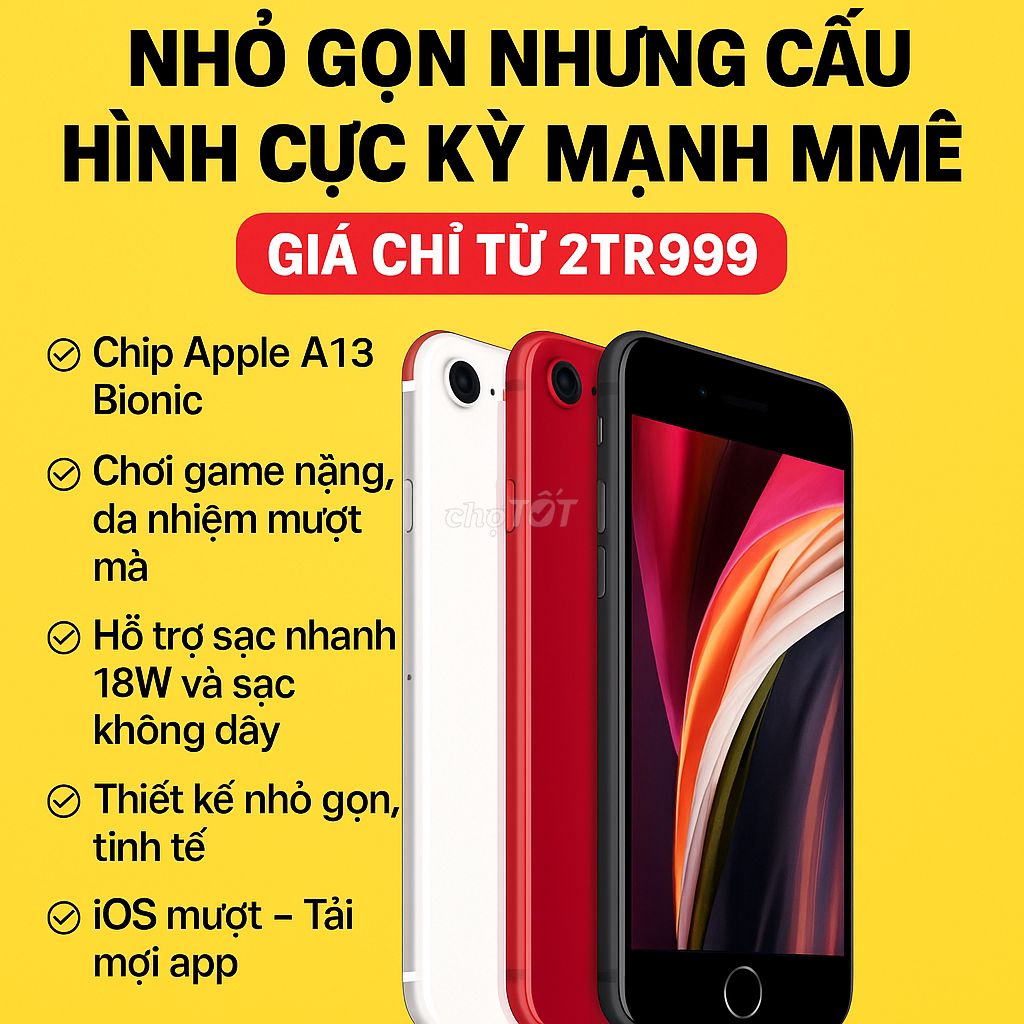 Iphone S E2 & SE3 cấu hình Ngang iphone 13 Pro max - 127804620