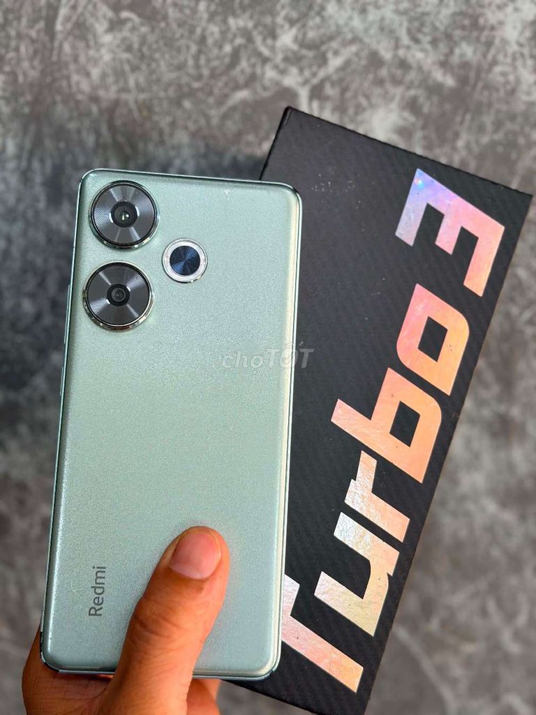 Xiaomi Redmi Turbo 3 12GB/256GB Xanh. Mua bán Điện thoại tại Quận 12 Tp Hồ Chí Minh được đăng bởi anh khôi hình 1