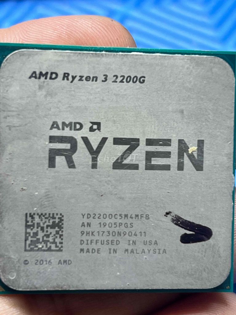 CPU AMD Ryzen 3 2200G. Mua bán Linh kiện (RAM, Card...) tại Quận 10 Tp Hồ Chí Minh được đăng bởi Vi Tính Anh Vũ hình 1
