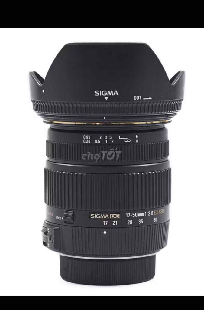 cần bán lens sigma 17-50 f2.8. Mua bán Máy ảnh, Máy quay tại Quận Thanh Khê Đà Nẵng được đăng bởi Phan Hoàng hình 1