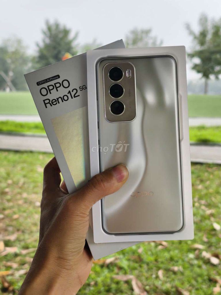 OPPO Reno12 5G 512GB Bạc Đã sử dụng. Mua bán Điện thoại tại Thành phố Hưng Yên Hưng Yên được đăng bởi Trịnh văn ba hình 1