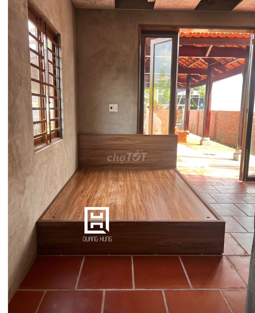 GIƯỜNG GỖ MDF-GIƯỜNG MDF-GIƯỜNG MDF-GIƯỜNG GỖ MDF. Mua bán Giường, chăn ga gối nệm tại Thành phố Biên Hòa Đồng Nai được đăng bởi Nội Thất Quang Hùng TD hình 1