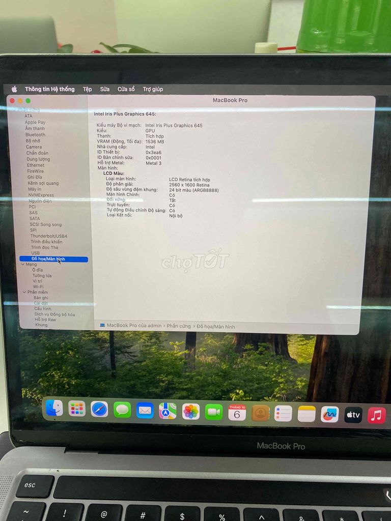 macbook pro 2020 i5 ram 8 ssd 256 màn 13 rentina. Mua bán Laptop tại Quận Hoàng Mai Hà Nội được đăng bởi Mac98 hình 5