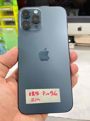 Iphone 12 Pro Max 128GB LL Blue Pin 96%,máy zin kh