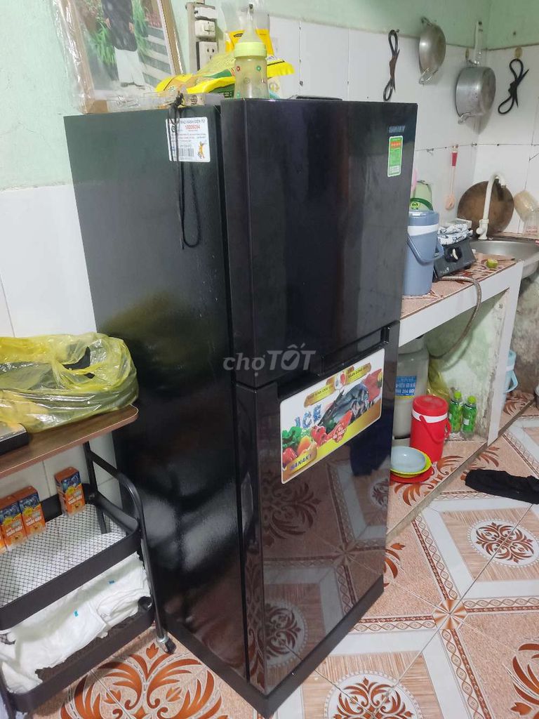 Tủ lạnh Sanaky Đen 150L Như mới. Mua bán Tủ lạnh tại Thị xã Tân Uyên Bình Dương được đăng bởi hiep hình 1