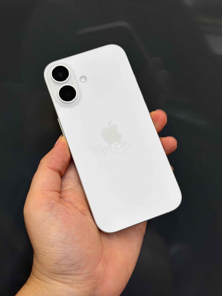 iPhone 16 128GB Trắng VN Pin 90 chip A18 imei 828. Mua bán Điện thoại tại Quận Ninh Kiều Cần Thơ được đăng bởi Quý Mobile Cần thơ hình 1