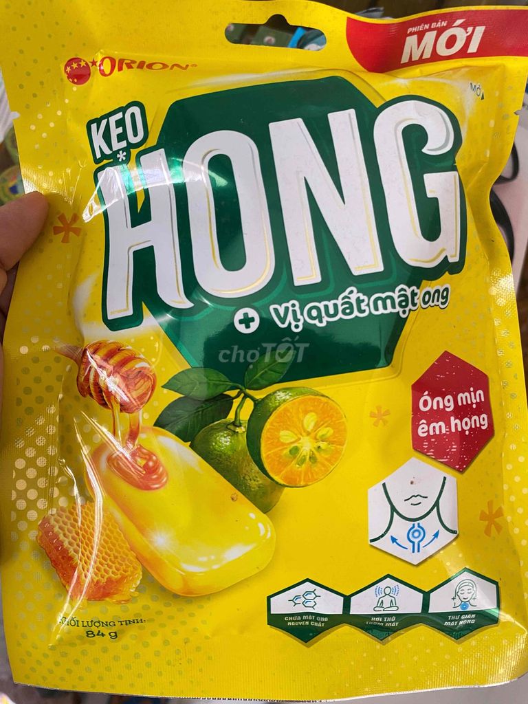 Kẹo Orion Quất mật ong. Mua bán Đồ ăn, thực phẩm và các loại khác tại Thành phố Buôn Ma Thuột Đắk Lắk được đăng bởi Uyen hình 1