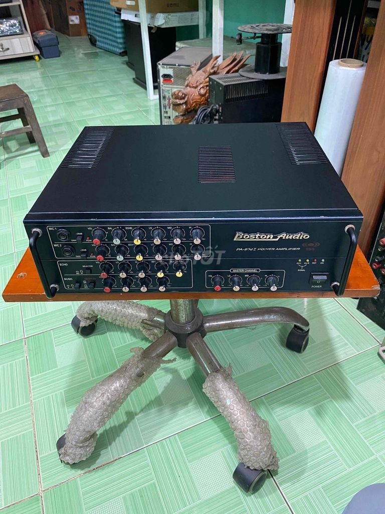 Amply karaoke Boston Audio PA 999II Đen. Mua bán Tivi, Âm thanh tại Huyện Củ Chi Tp Hồ Chí Minh được đăng bởi Mua Gọi Trực Tiếp hình 1
