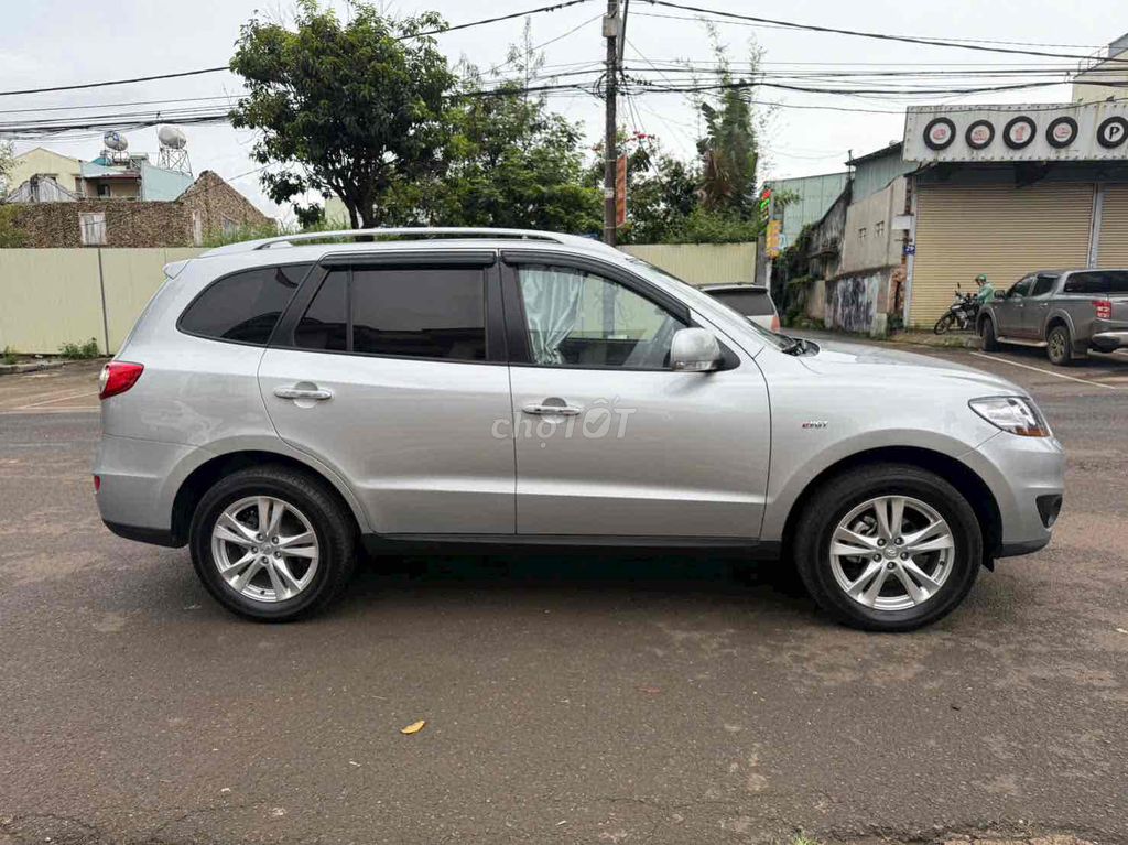 Hyundai Santa Fe 2009 SLX Bạc. Mua bán Ô tô tại Thành phố Pleiku Gia Lai được đăng bởi Dinh Trung  hình 7