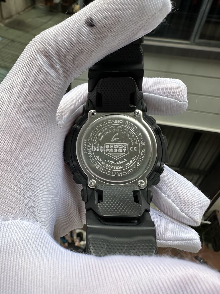 Casio G-shock GBA-800-1A, Còn khá đẹp