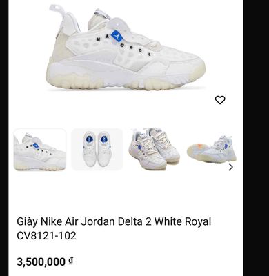 [CHÍNH HÃNG][Mới 90%] Nike Jordan Delta 2, new 3t5