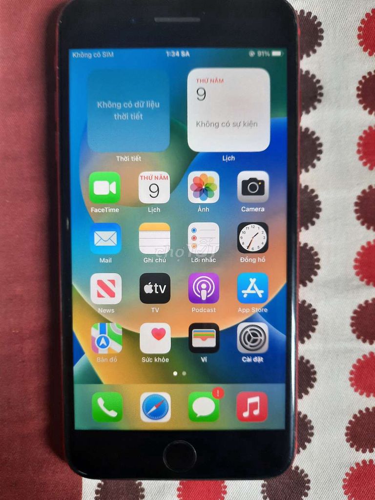 Iphone 8 plus 64gb quốc tế zin