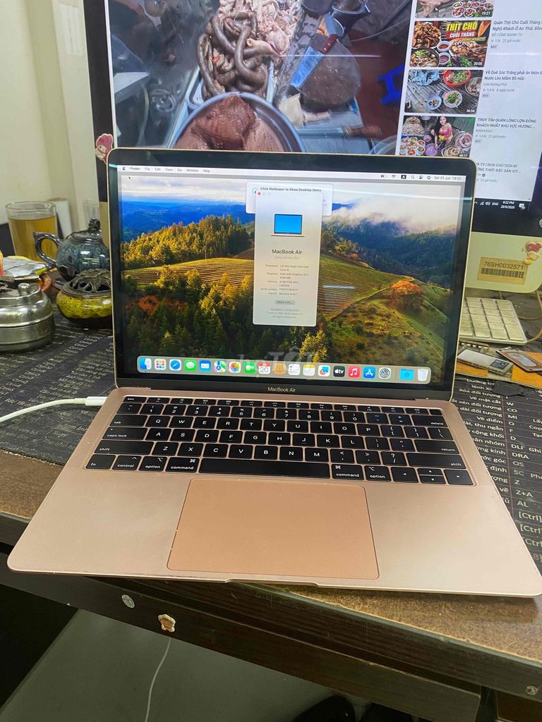 Macbook Air 2018 i5 13.3 inch 8GB/128GB. Mua bán Laptop tại Quận Hoàng Mai Hà Nội được đăng bởi Mac98 hình 1