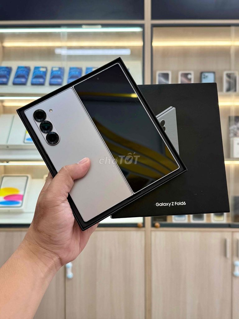 Samsung Z Fold 6 VN 256GB Bạc 99% Fullbox. Mua bán Điện thoại tại Thành phố Biên Hòa Đồng Nai được đăng bởi KIM MOBILE BIÊN HÒA hình 1