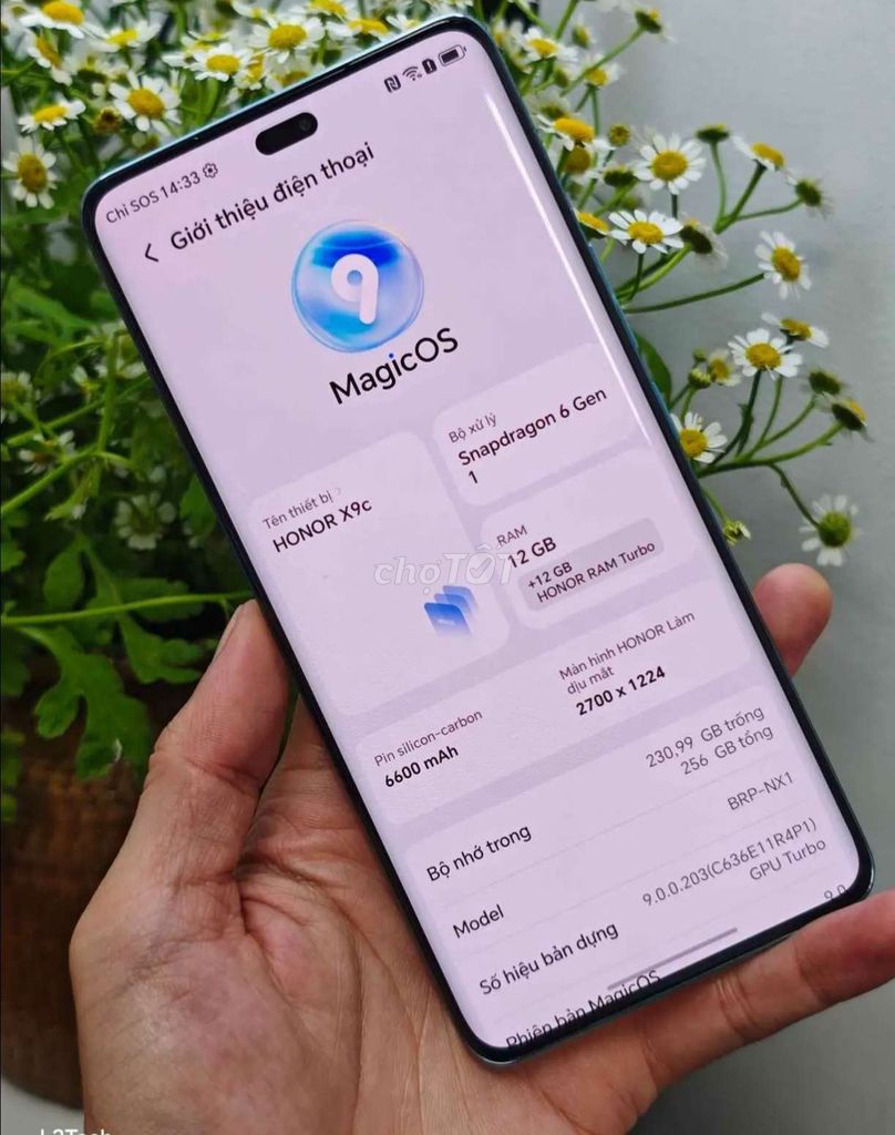 Honor X9C 5G 256GB Xám. Mua bán Điện thoại tại Thị xã An Nhơn Bình Định được đăng bởi Anh Tâm hình 1