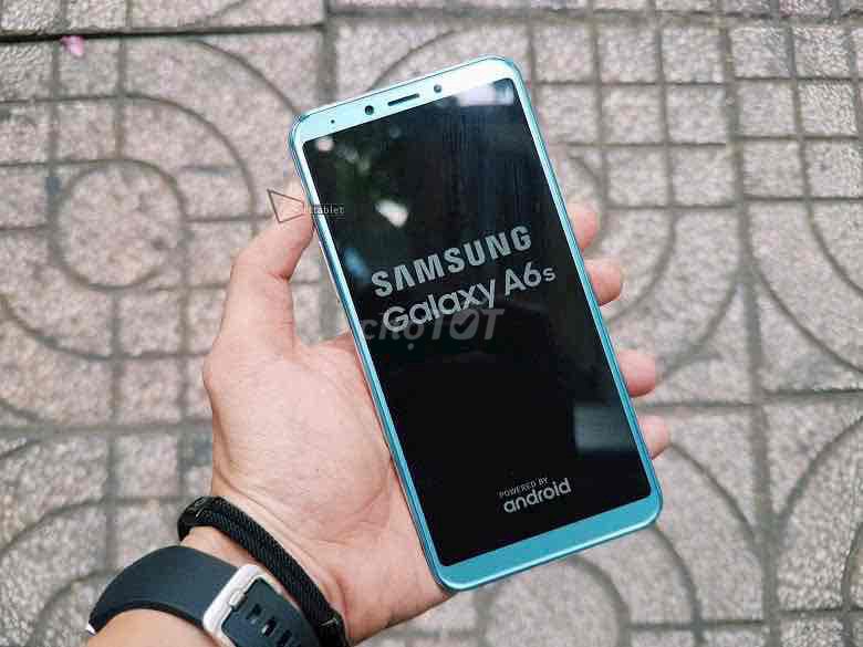 Samsung xách tay A6s ram6 64GB Xanh. Mua bán Điện thoại tại Quận Ninh Kiều Cần Thơ được đăng bởi đồ điện tử cũ  hình 1