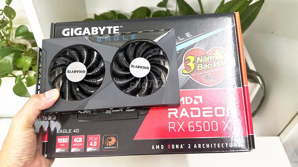 Cây VGA new box hãng RX-6500 XT 4G như hình. Mua bán Linh kiện (RAM, Card...) tại Quận Hải Châu Đà Nẵng được đăng bởi Thiên An  hình 1