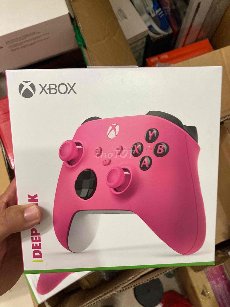 tay cầm xbox pink nguyên seal pass lại